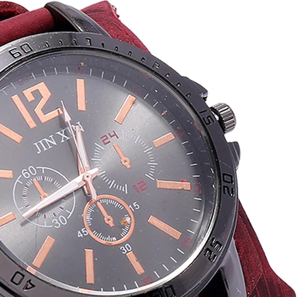 Мужские наручные часы-манжета, модный кожаный браслет, мужские наручные часы для парня на день рождения