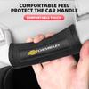 ndsaw9 1/2pcs Car Roof Armrest Pull Gloves Door Handle Protection Cover For Chevrolet Trax Cruze Malibu Camaro Cavalier Equinox Orlando