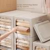 Zhifan Japanese Style Down Jacket Storage Box Moisture-Proof Quilt Organizer Large Capacity Seasonal Clothing Storage Container