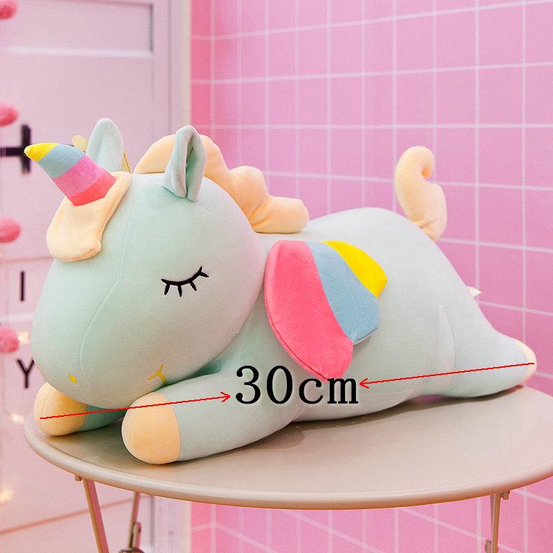 30cm Soft Unicorn Plush Toys Cartoon Stuffed Animal Doll Pillow Kawaii Peluche Boys Birthday Gifts Home Decor