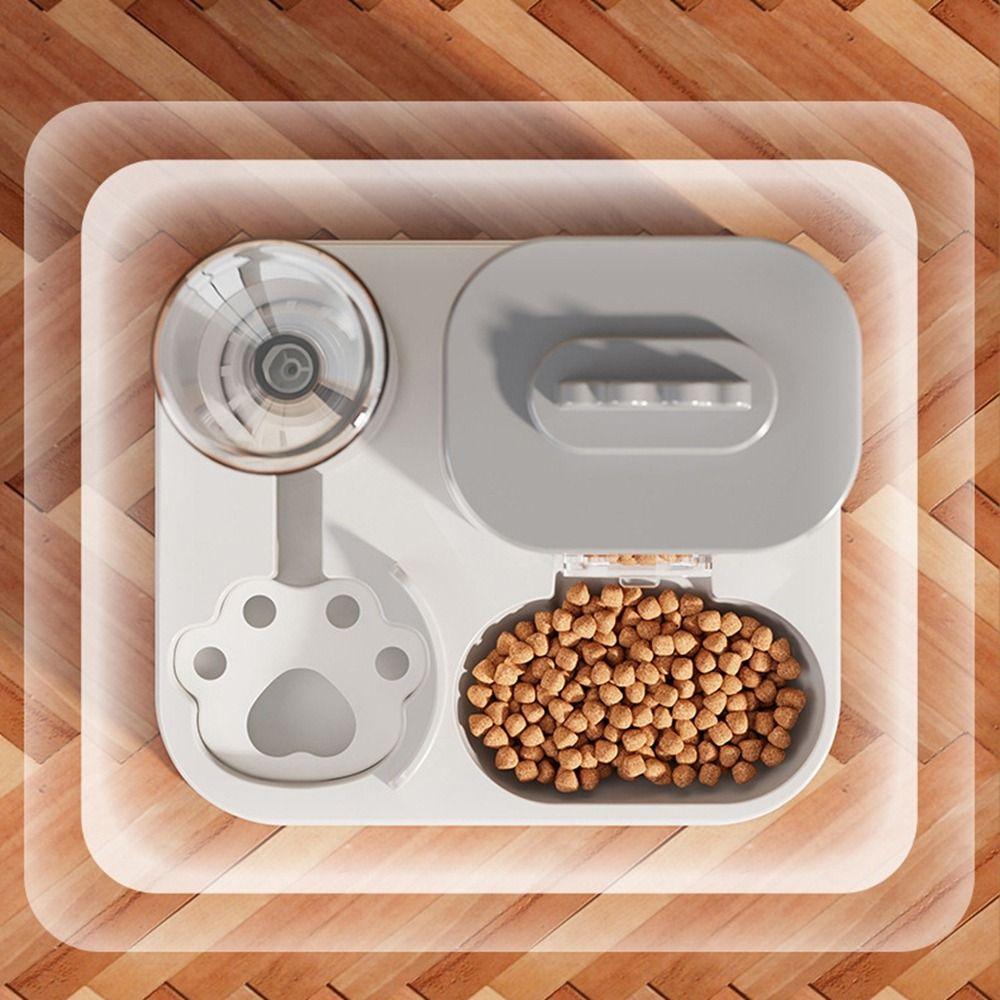 Автоматическая поилка для кошек большой емкости, разделение сухого и влажного корма, миска для еды для собак и кошек, для дома