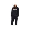 Fila Флисовый пуловер с круглым вырезом, унисекс, черный F51U344231A-NV