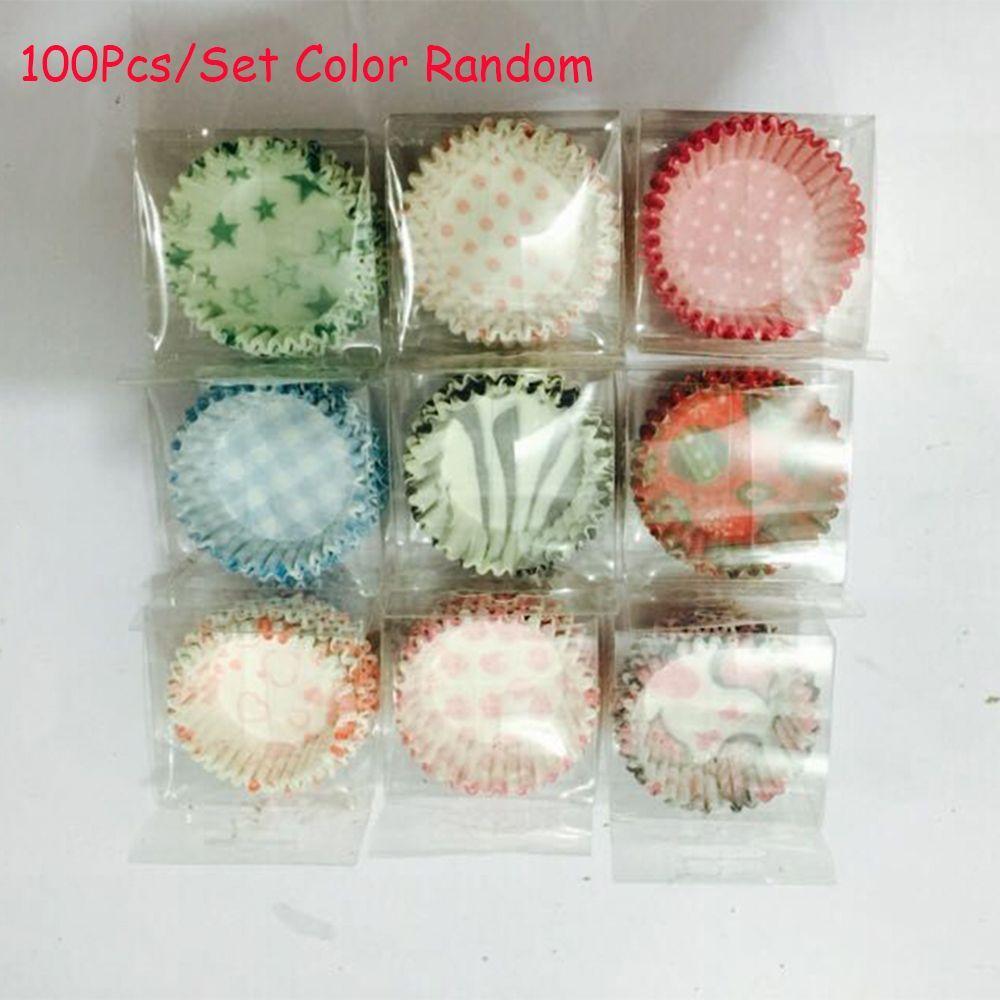 Colorful Cute Greaseproof Muffin Liners Wrapper Cup Chocolate Mini Cake Paper Baking Cupcake