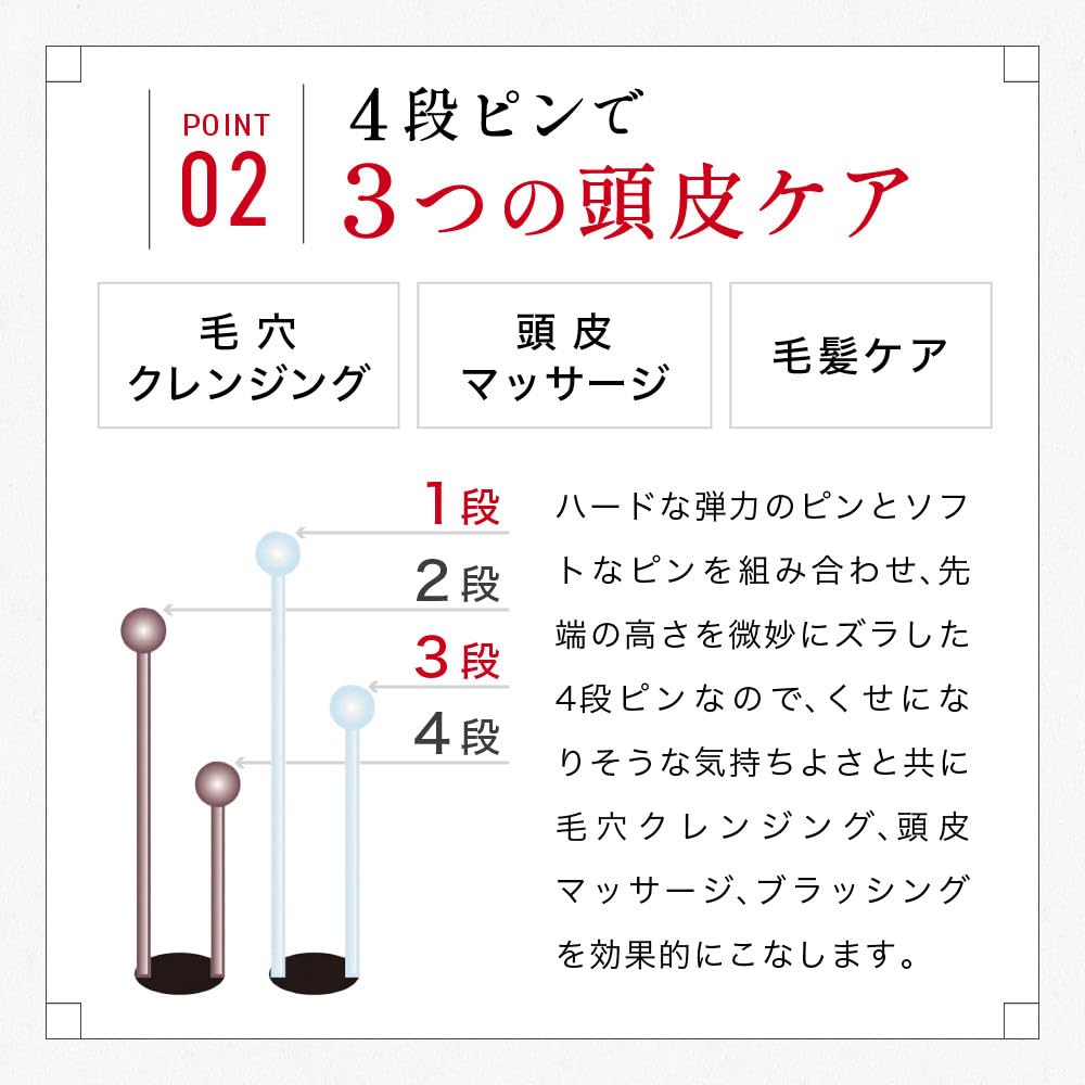 Kai Corporation Scalp Care KQ1600 Doctor's Brush, Regular, Pink,