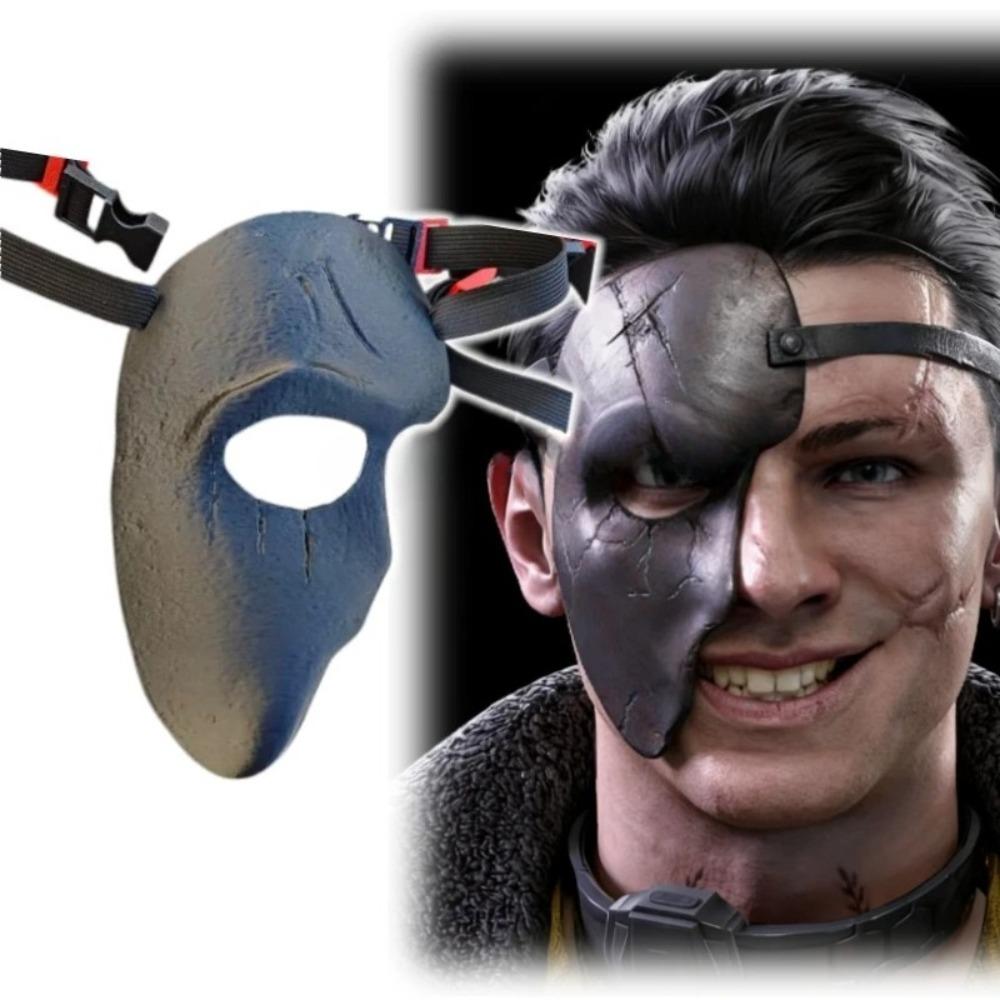 Delta Force Raven Fallen Prince Cosplay Mask Wearable Half Face Mask Cosplay 3D Printed High Precision Model Halloween