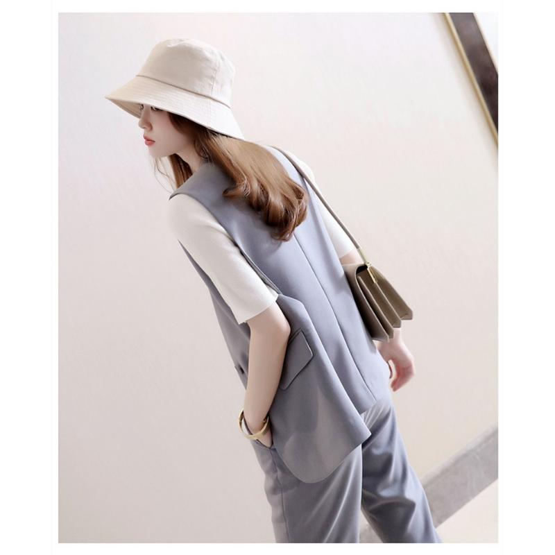 Топ без рукавов уникального дизайна, идеально подходящий для жилета для молодых профессиональных женщин