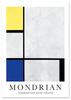 Poster Mondrian Composition