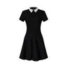 Golf Series Fashionable Casual Breathable Moisture-Wicking Polo Dress Women Dresses Deep-Black A11W425304FBK