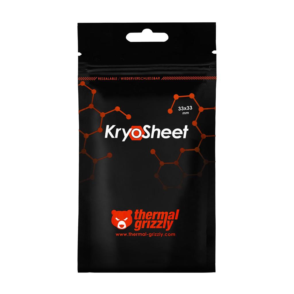 Термопрокладка Thermal Grizzly Cryosheet (33 x 33 x 0,2 мм)