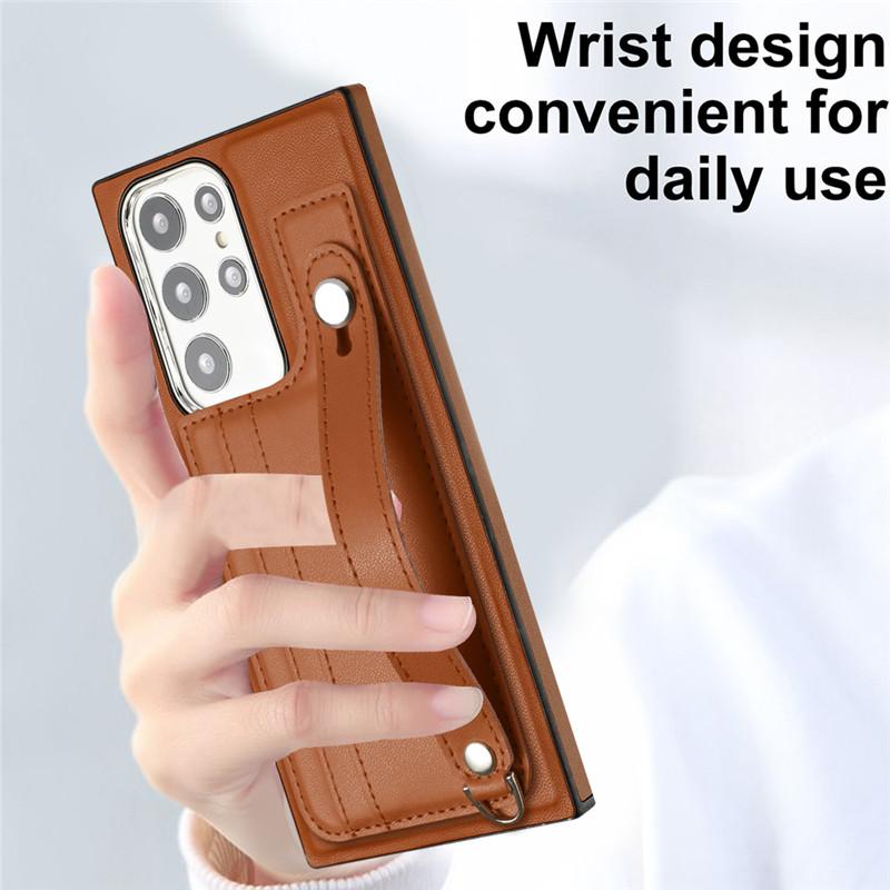Кожаный чехол-бумажник для телефона с картой для iPhone 15 Pro Max 14 13 Plus 12 11 для Samsung Galaxy A54 A34 A14 A73 A53 A13 S23 Ultra S22 Plus с откидной крышкой-подставкой