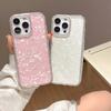 Цветной чехол с блестками в виде ракушки и бриллиантов, прозрачный чехол для телефона для iPhone 17 16 15 14 Plus 13 12 11 Pro Max 12 13 14 15 16 Pro Max, мягкий чехол