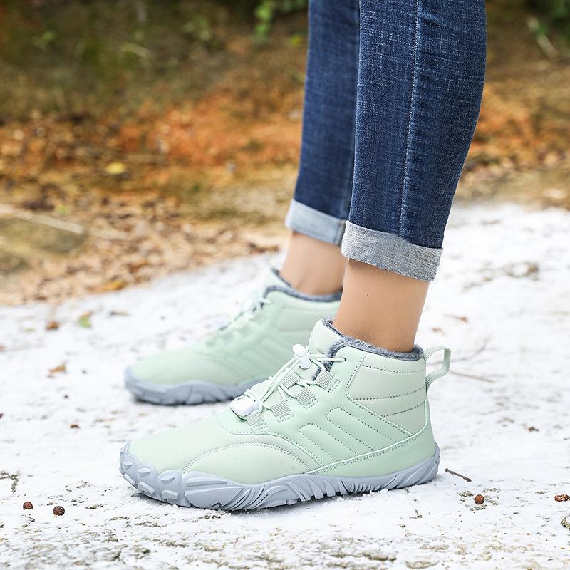 Модные зимние ботинки Мужская зимняя обувь Ботильоны босиком 36-46 Пара зимней обуви Уличная обувь для хайкинга Меховые теплые плюшевые ботинки