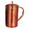 Copper Printed Paisley Design Water Jug ? 1500 ML, Ayurvedic Health Benefits, Stylish Serveware for Home, Office & Gifting