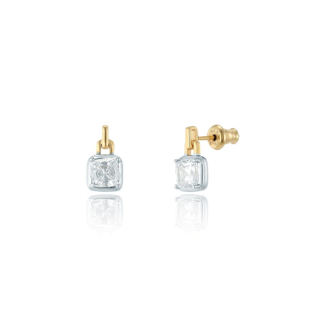 LLOYD L-Carat Square Earrings LLES21002S