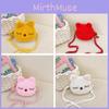 Plush Cat Styling Shoulder Crossbody Bag Embroidered Design Suitable Child For