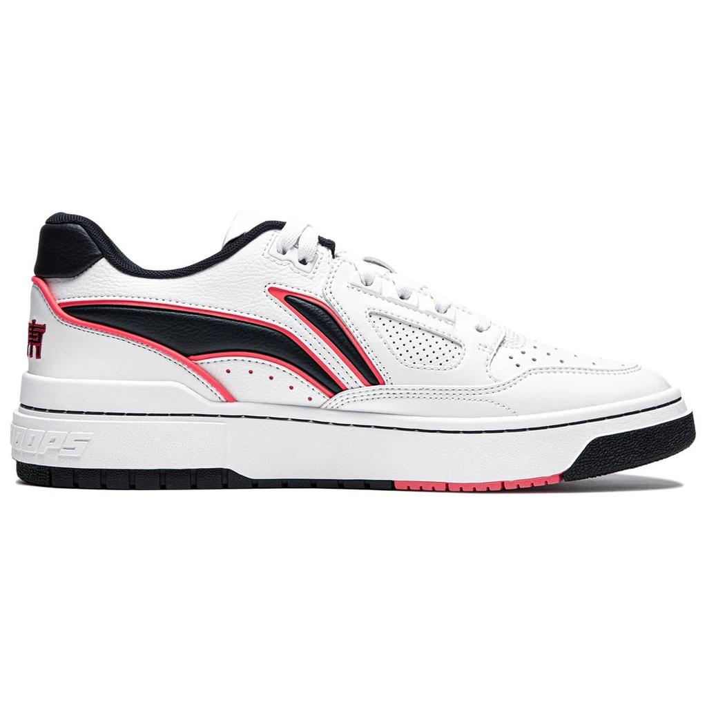 Li Ning Rookie Synthetic Leather Comfortable Trendy Non-Slip Lightweight Low-Top Skate Shoes Unisex Skate Shoes ABCU001-7