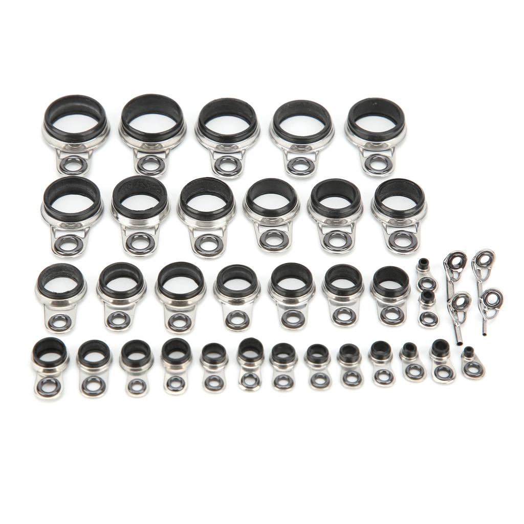 37 шт. направляющих для удочек, верхнее кольцо, телескопическое ремкомплект для удочек для серфинга