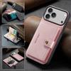 Ретро Магнитный Кожаный Чехол для iPhone 17 Pro Max Air 16 Plus 16E 15 14 13 Mini 12 11Pro Съемный Кошелек с Слотом для Карт Чехол-Подставка