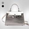 Small Bag Women's Bag Summer Versatile New Trendy Fashion Messenger Bag Gorgeous Glossy Portable Small Square Bag