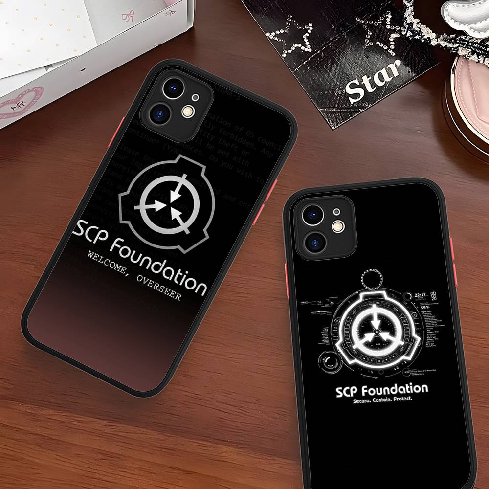 Популярный Sci-Fi Foundation Scp F-Foundation Силиконовый Чехол Для IPhone 16 15 14 13 12 11 Pro Max Plus X XS MAX Ударопрочный Матовый
