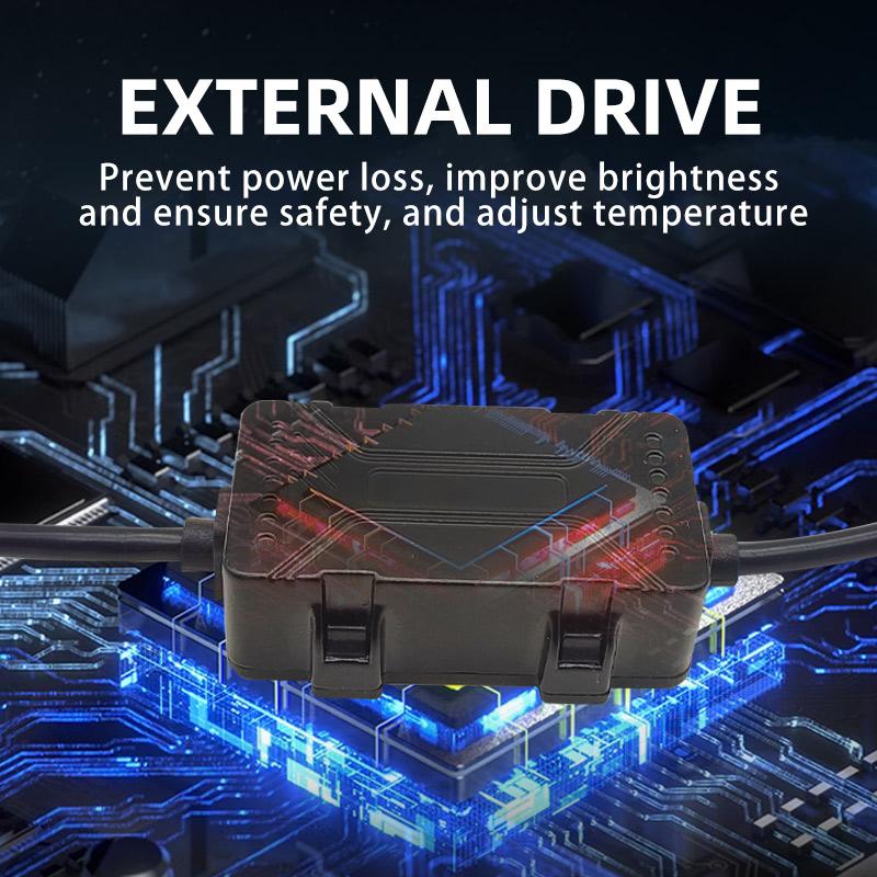 Мотоциклетная фара, противотуманная фара, вспомогательный прожектор, светодиодный рабочий светильник для вождения, двухцветный мини-светодиодный мини-светодиодный светильник для скутера, велосипеда, мотоцикла