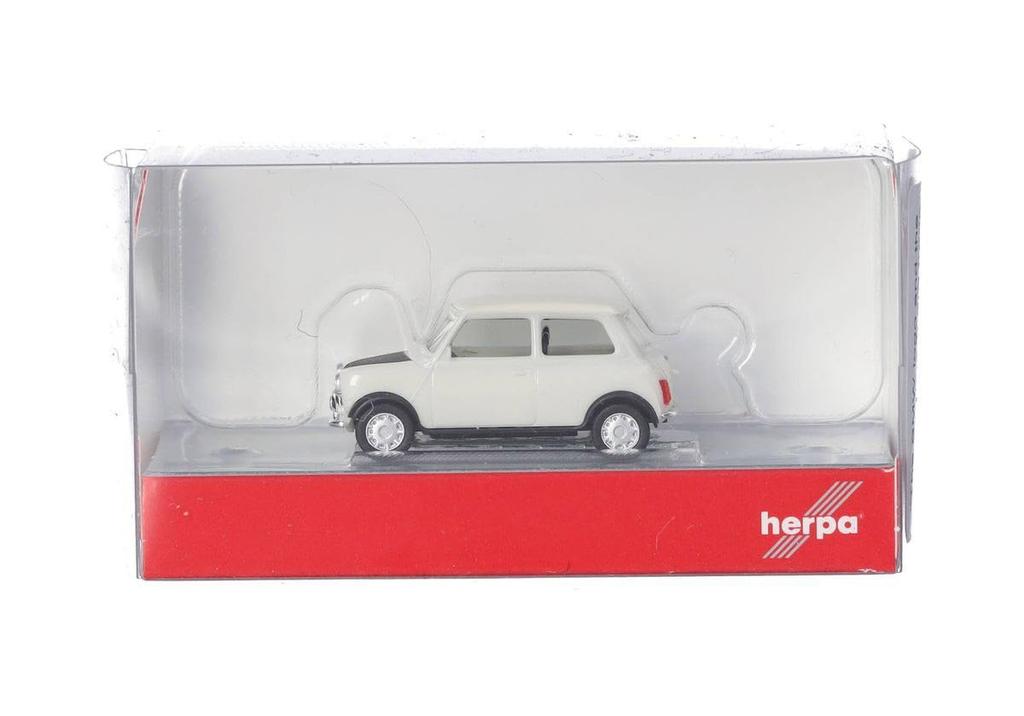 Helpa 1/87 Мини Купер Мэйфэйр с правым рулем Белый MINI COOPER Mayfair Масштаб HO Литая модель автомобиля