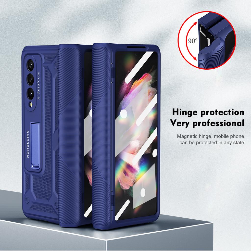 Shockproof Best Protection Full Case for Samsung Galaxy Z Fold 4 Fold4 Fold5 Fold3 Fold2 Fold 3 2 5 5G Zfold4 Glass Film Coque