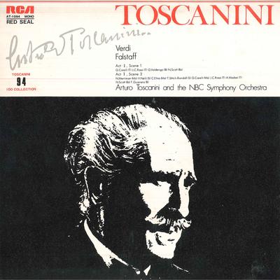 LP Пластинка ВЕРДИ. АРТУРО ТОСКАНИНИ, СИМФОНИЧЕСКИЙ ОРКЕСТР NBC - Фальстаф - Действие I AT1094 RCA Japan Классика Б/У
