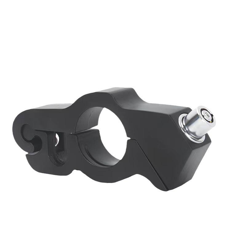 1Pc Motorcycle Handlebar Lock Handlebar Brake Handle Solid Lock Imitating Steal Lock Pull Rod Atv Dirt Street Bikes Anti Theft