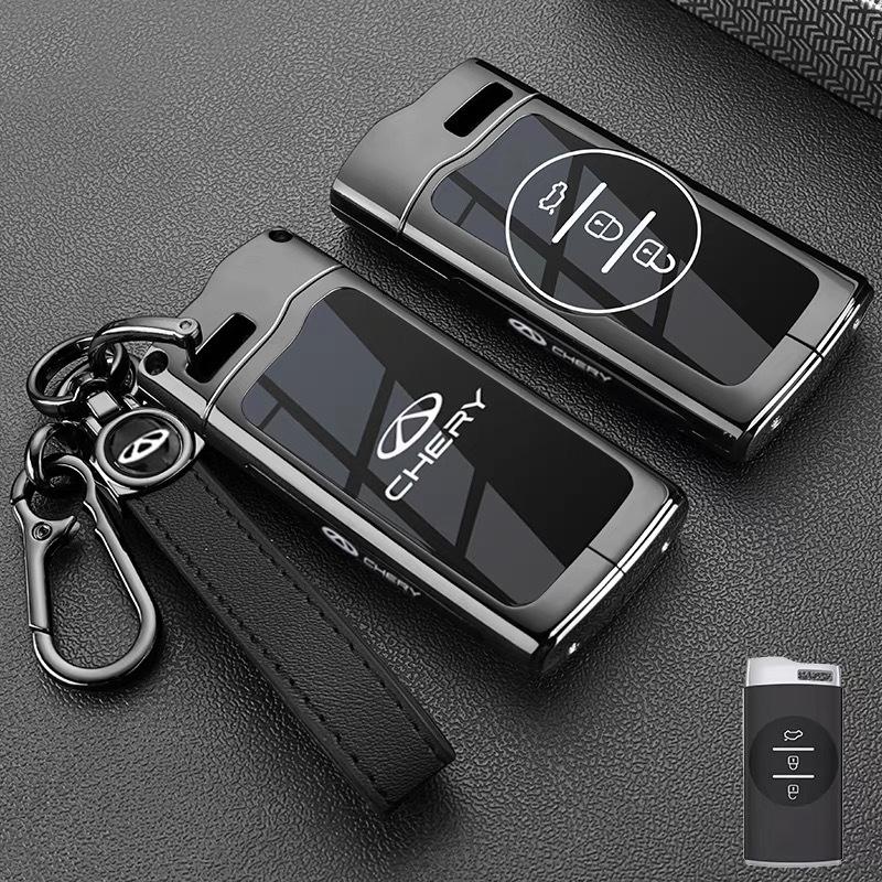 Новый Чехол-Держатель для Ключей из Цинкового Сплава и ТПУ для Chery Jaecoo Tigo 7 8 Pro Max Omoda C5 Tigo7 8 PlusJ6 J7plus J8 Внутренняя Оболочка