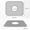Sink Protectors for Kitchen Sink Sink Mat Grid Silicone Kitchen Sink Mat for Bottom of Stainless Steel Sink Heat Resistant Mat