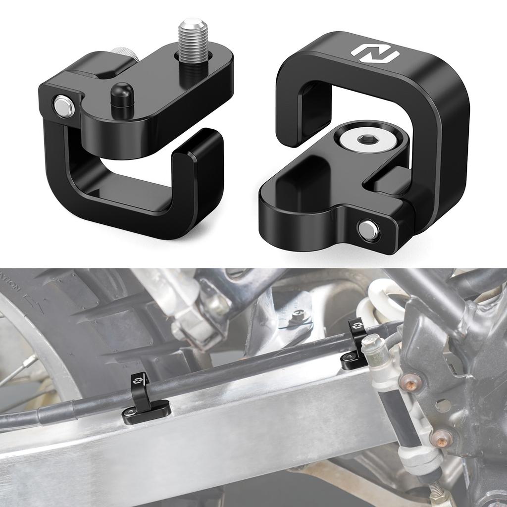 For 2005-2024 Suzuki DRZ400S DRZ400SM Rear Brake Hose Guide Clamps for Suzuki DR650SE 96-2024 DRZ250 DRZ400E 01-07 DRZ400 00-04