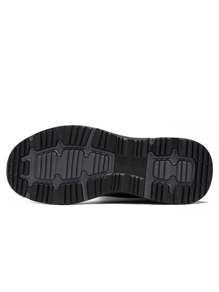 BAASPLOA Мужская зимняя обувь из хлопка, водонепроницаемая искусственная кожа, теплые кроссовки, нескользящая мужская обувь для пеших прогулок, мужские уличные теплые и флисовые зимние ботинки для мужчин