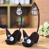 Miniature Cat Led Night Lamp Creative Resin Cat Animal Night Lamp Kitty Table Lamp Children'S Cartoon Room Lamp Decro Home