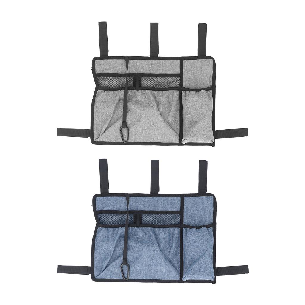 Подвесная сумка для инвалидной коляски, водонепроницаемая, портативная, подлокотник, боковое хранилище, сменные аксессуары