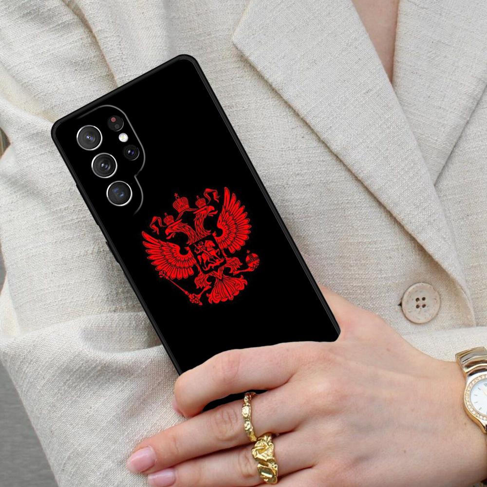 Flag of Russian Federation Cell Phone Case for Samsung Galaxy S26 Ultra S25 S24 S23 S22 S21 S20 Note10 Cover