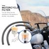 Motorcycle Fuel Filter Universal Fuel Oil Filter Pipe 5mm Diameter for 125 100 70cc Petrol Engine for ATV Dirt Bike Kart Scooter