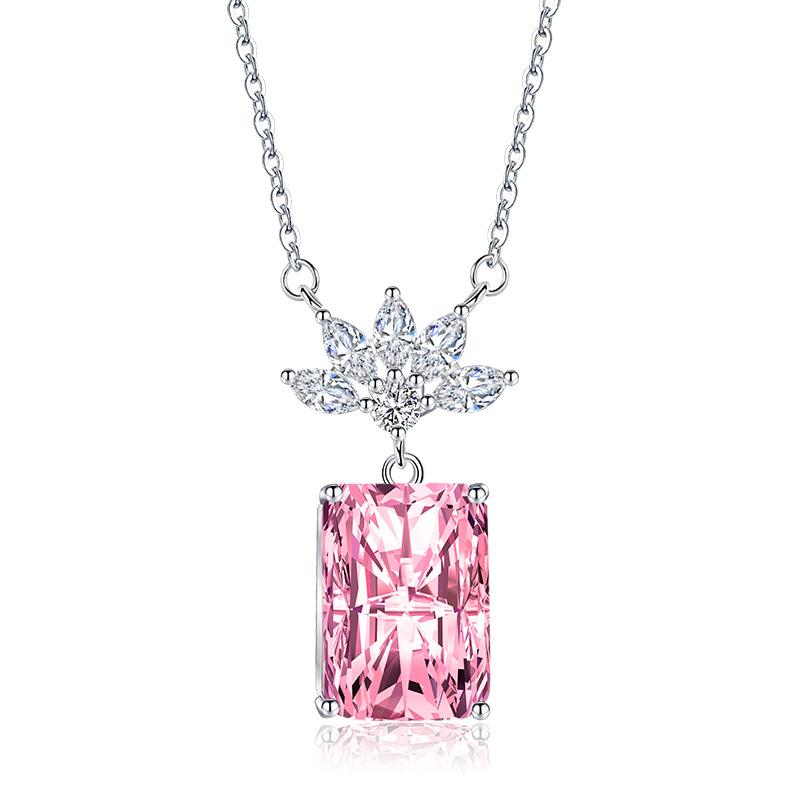 Sace Gems Женское ожерелье, кулон, медный сплав, циркон, модный подарок