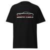 Premium T-Shirt For Chevrolet Monte Carlo 1st Gen Fans Birthday Gift