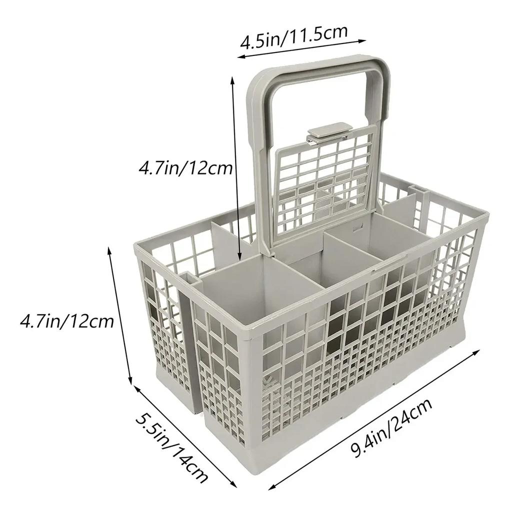 Универсальная корзина для столовых приборов для посудомоечной машины, складная кухонная посуда, сушилка, сменный аксессуар для посудомоечной машины, 1/2 шт.