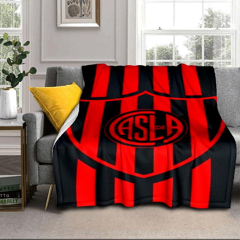 Club Atletico San Lorenzo Portable Blanket/Soft Blanket Bedding Blanket Suitable for Travel Camping Living Rooms Offices Sofas Fan Gifts