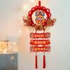 Chinese Year Hanging Ornaments Tassel Pendant Party Lunar Blessing Garland for Door