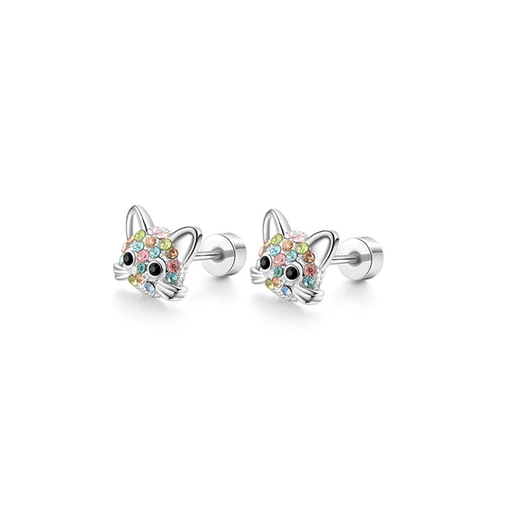 1-6 пар 20G Серьги-гвоздики из нержавеющей стали с плоской задней стороной Гипоаллергенные украшения для женщин Пирсинг хряща уха Daith