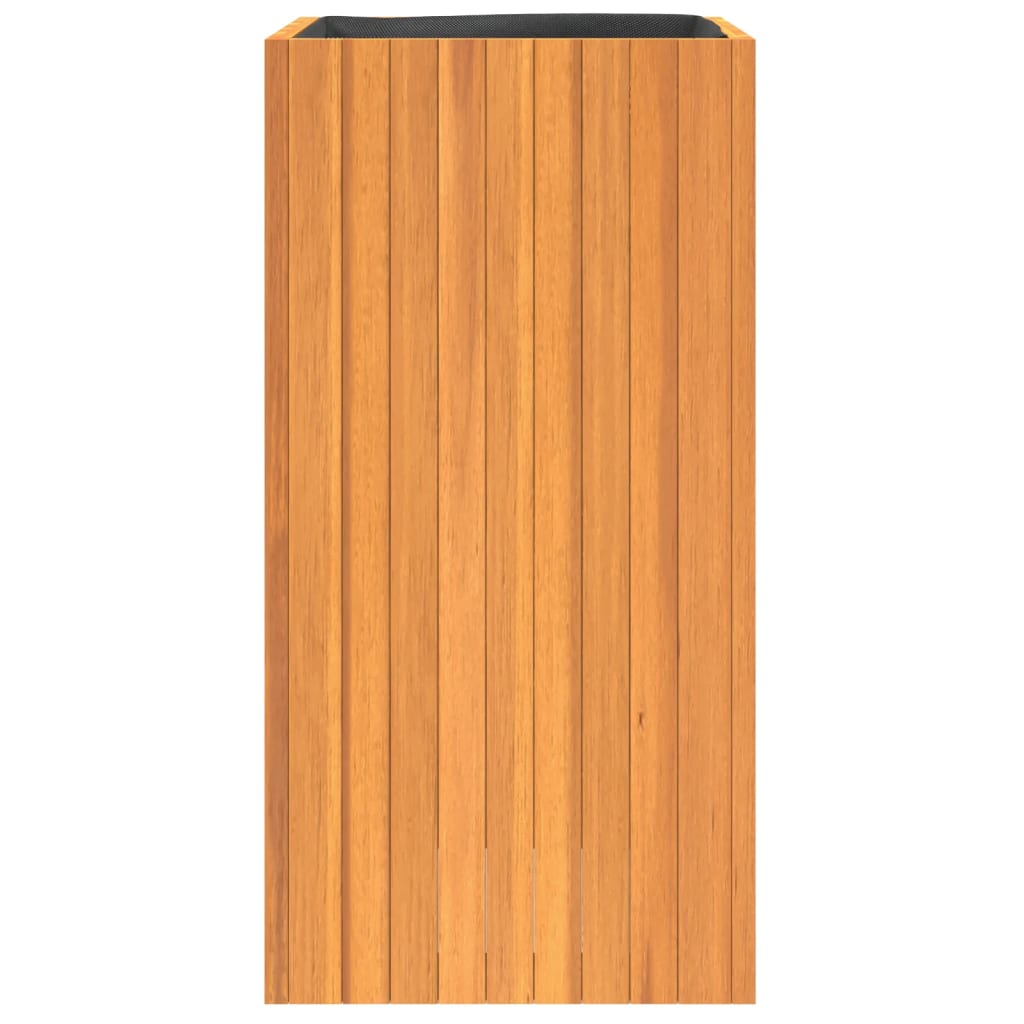 Plant Pot 45x45x90 cm Solid Acacia Wood