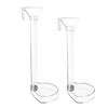 Feeding Food Tube for FishTank Feeding Tools with Dish Bowl Easy Clean Transparent Acrylic Crystal Shrimp Pot