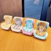 Plastic Doll Car Seat Durable Cartoon Chair Model Car Air Exhaust Decoration  Car Interior Styling