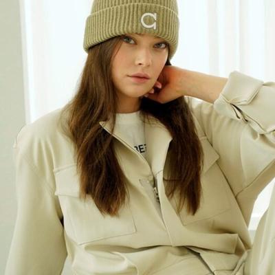 ШАПКА Signature Beanie_Бежевый