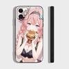 Чехол для телефона Varesa Anime Game Genshin Impact для IPhone 17 Air 16 15 14 13 Pro Max 11 12 Черный силиконовый чехол