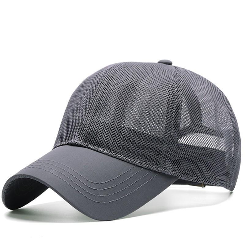 2023 Dad Outdoors Fishing Sun Cap Adult Sports Hat Lady Summer Mesh Baseball Caps Man Big Size Snapback Hats 55-60cm 60-65cm