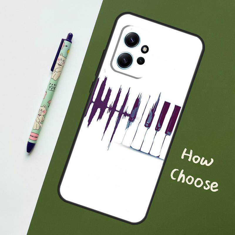 Минималистичный чехол для любителя музыки для Xiaomi Redmi Note 14 Pro 13 9 10 11 12 12S Чехол для Redmi 15C 15 13C 12C 14C 10C